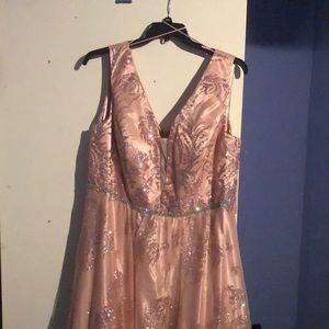 Blush Color Gown Never Worn